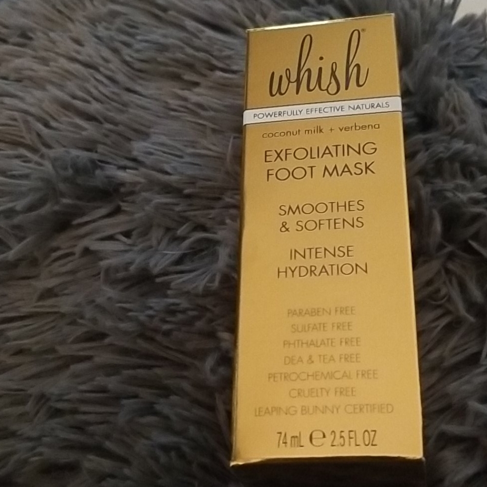 Whish exfoliating foot mask